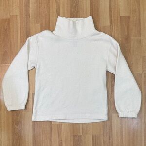 Women's XS Gap Pinkish Cream Turtleneck Sweater